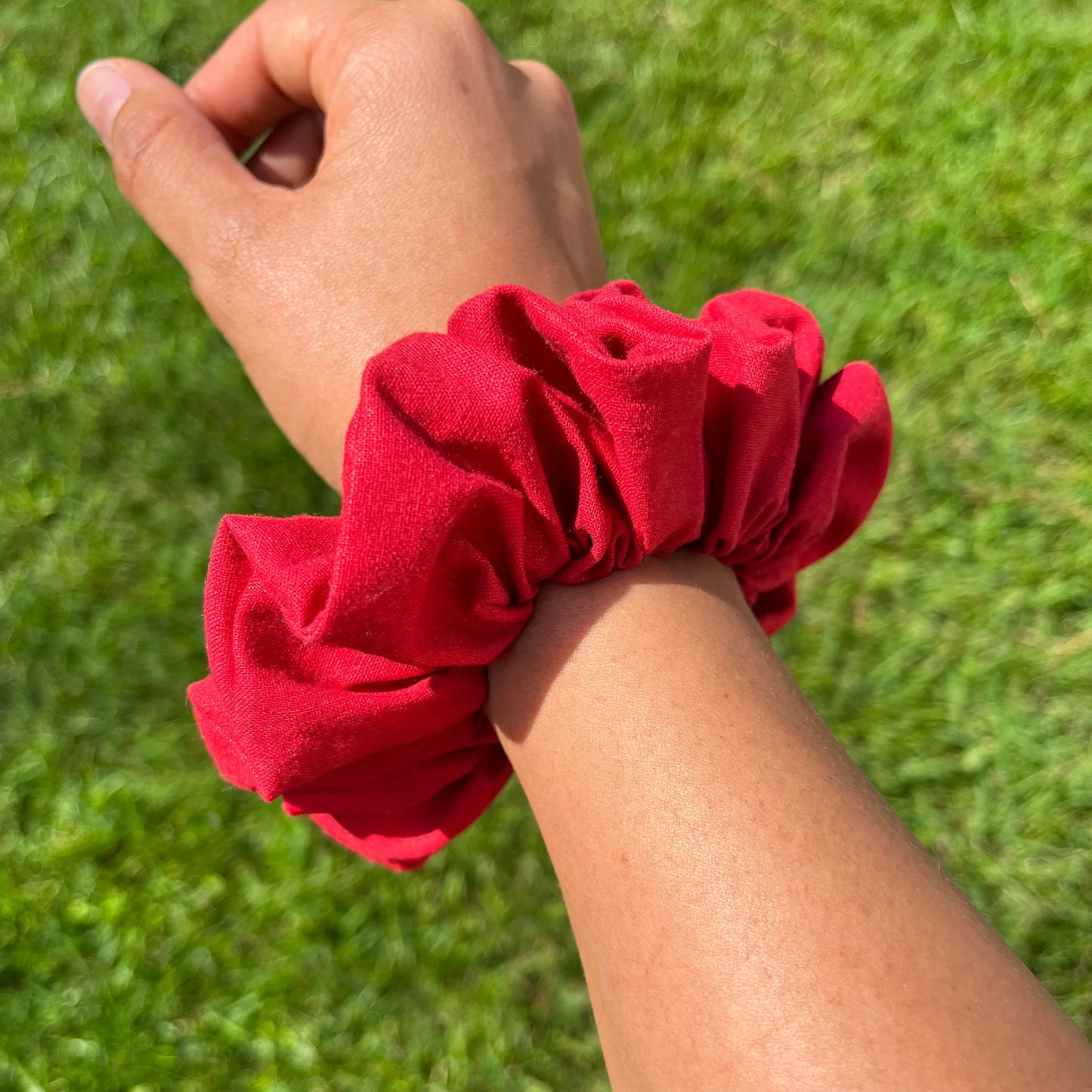 Festive Red Scrunchie set