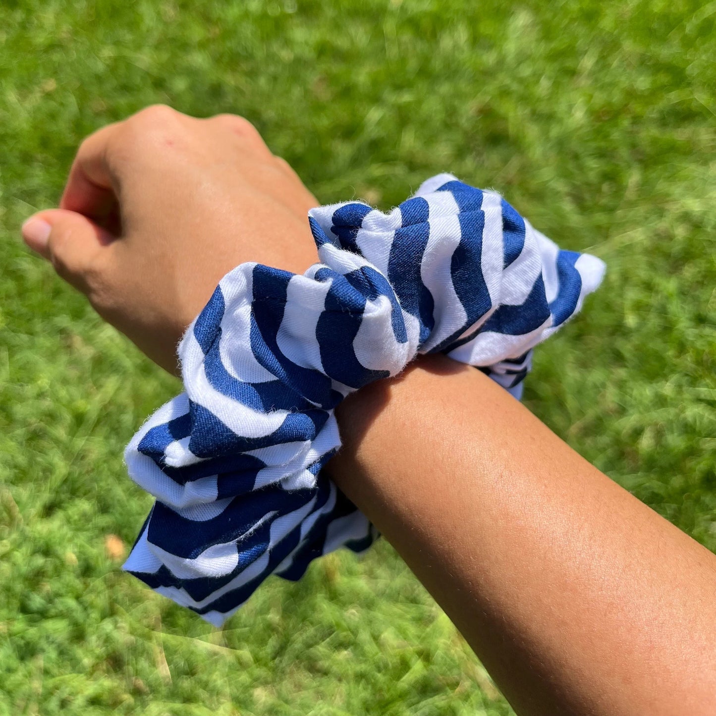 Striped Scrunchies