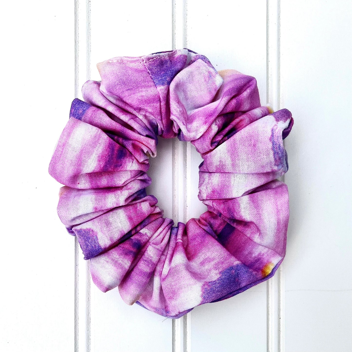 Purple and Pinkish Unicorn Scrunchies