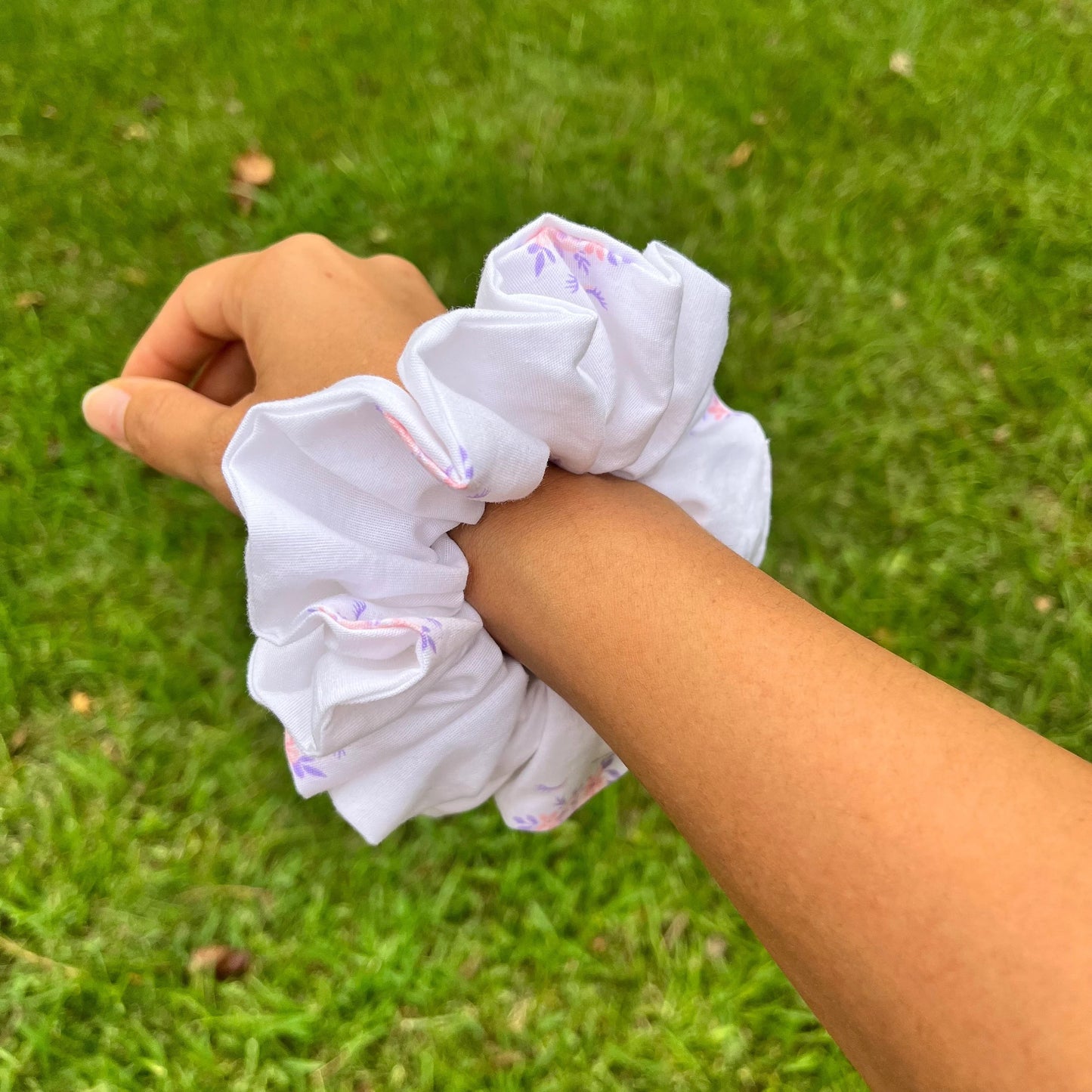 Purple and Pinkish Unicorn Scrunchies