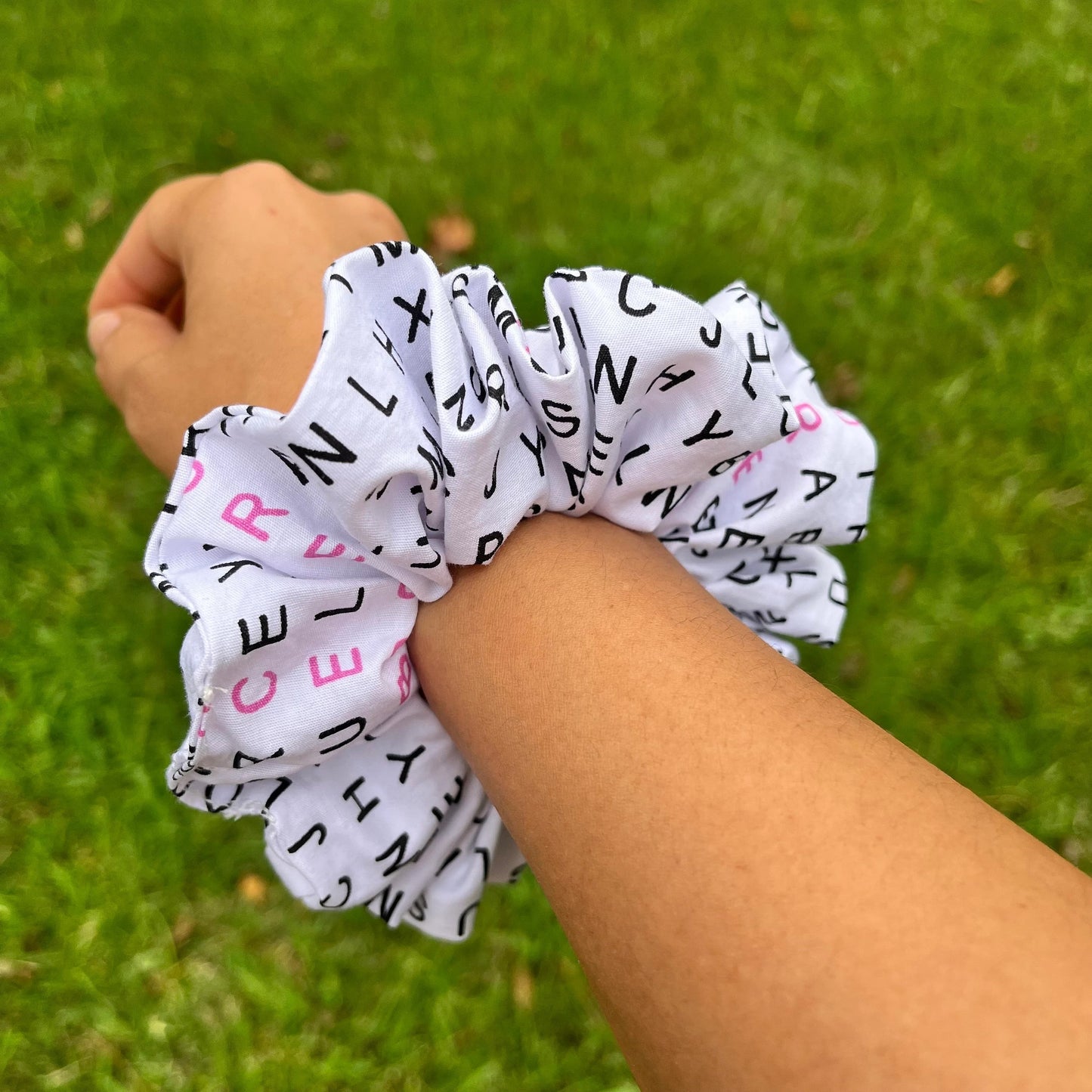 Purple and Pinkish Unicorn Scrunchies