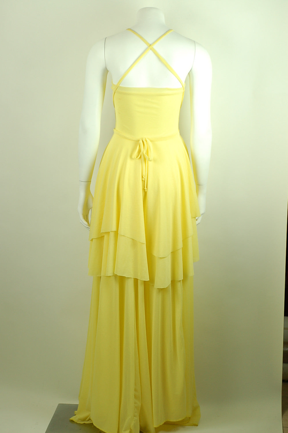 Yellow Beaded Formal Prom