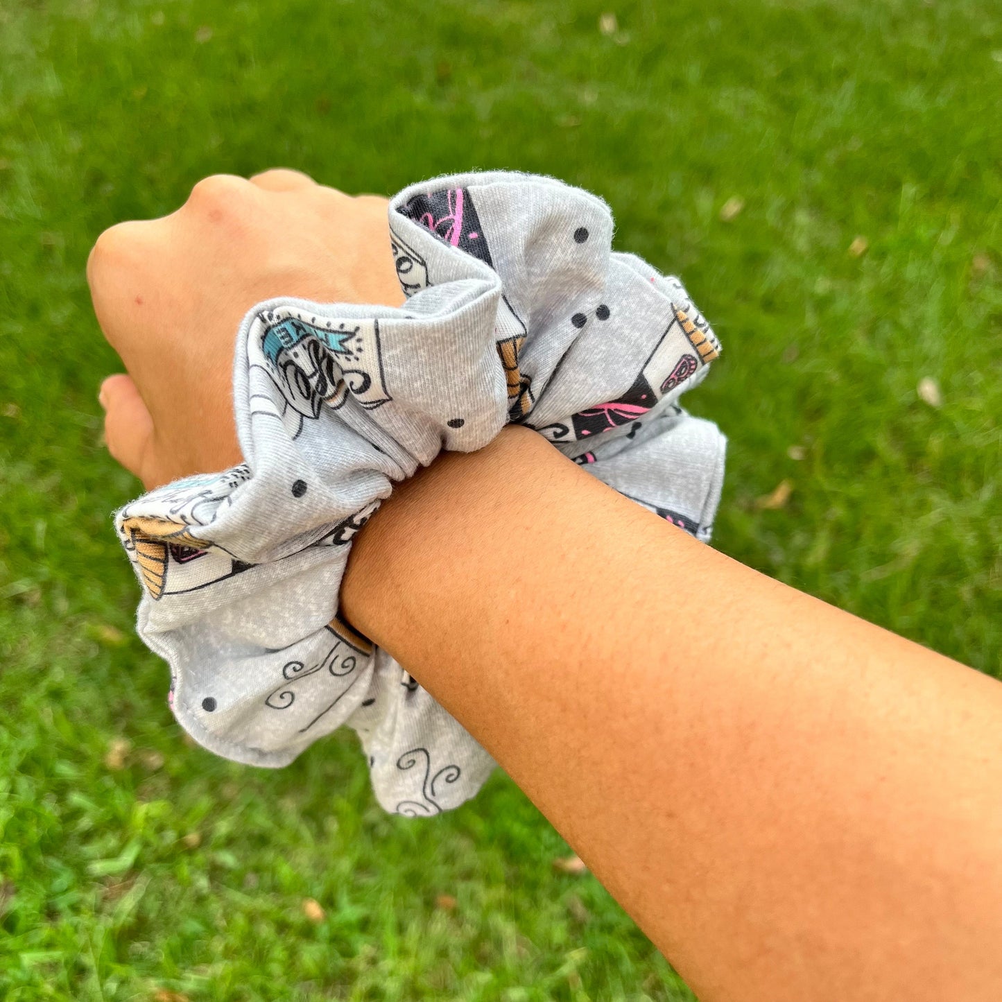 Coffee Lovers scrunchie