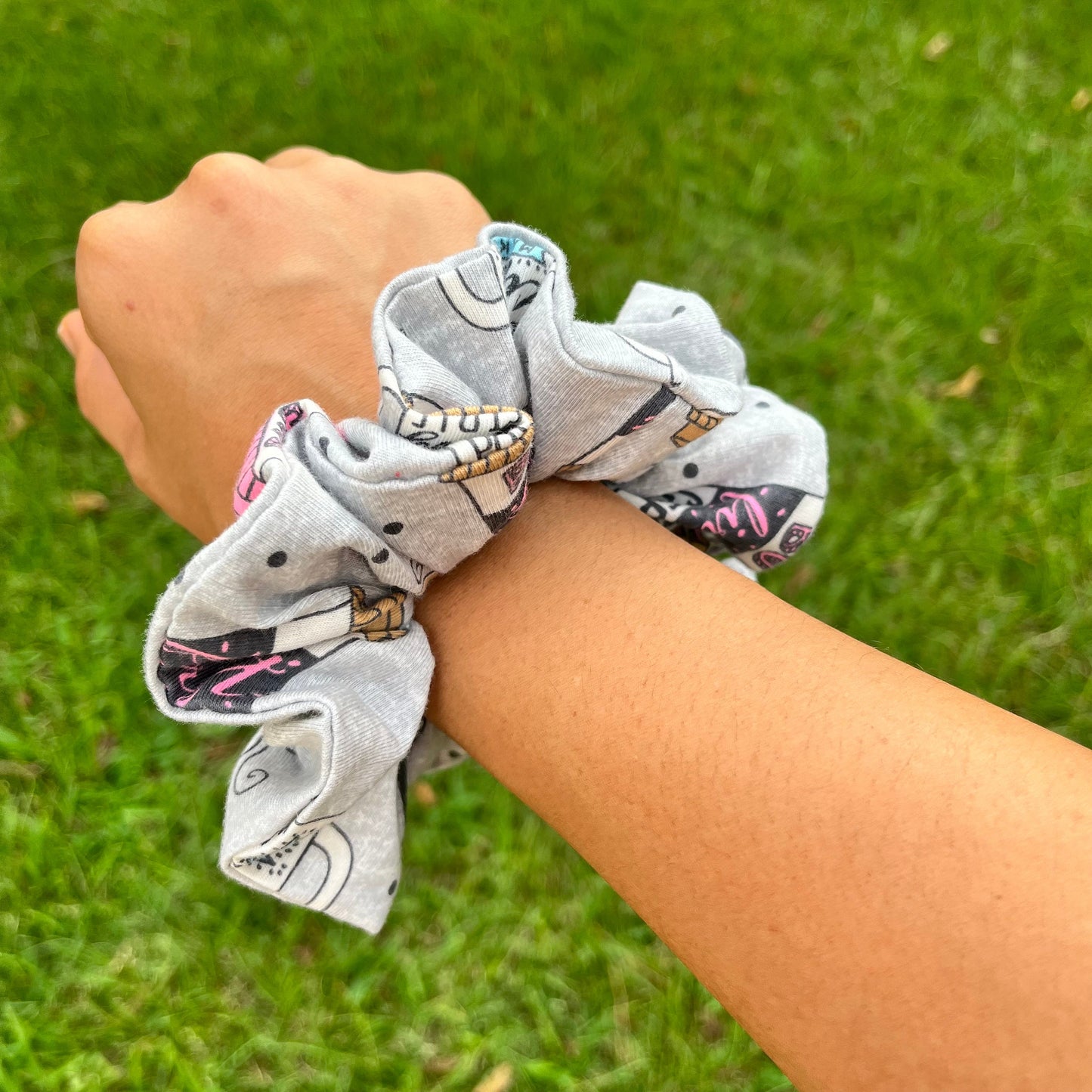 Coffee Lovers scrunchie