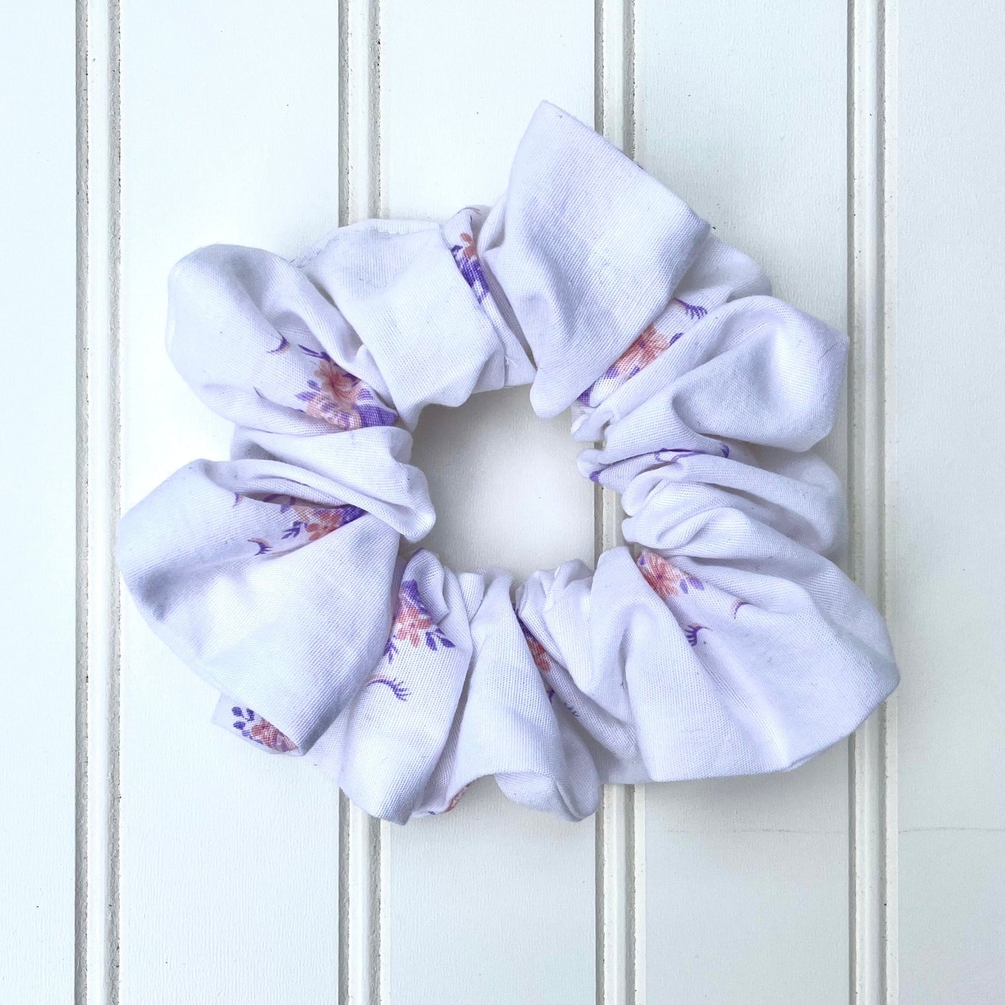 Purple and Pinkish Unicorn Scrunchies